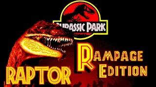 Jurassic Park: Rampage Edition [Raptor] (Sega Mega Drive/Genesis).