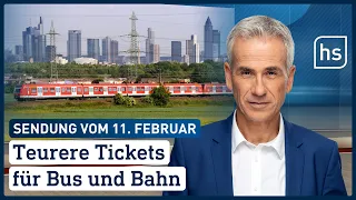 Teurere Tickets für Bus und Bahn | hessenschau vom 11.02.2022