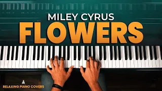 Miley Cyrus - Flowers (Piano Cover with SHEET MUSIC)