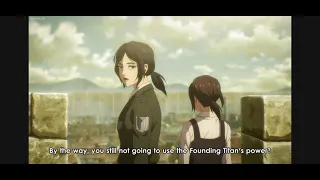 Attack On Titan - S4 E16 Eren's Transformation Scene (English Subtitles)