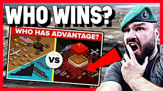 British Marine Reacts To USA vs CHINA - Military / Army Weapons Technology Comparison