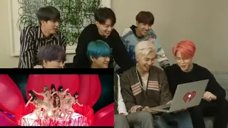 BTS reaction to "I CAN'T STOP ME" MV Twice