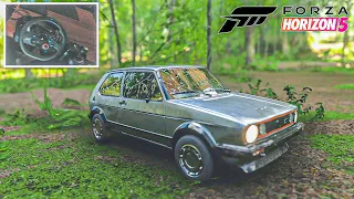 Rebuilding Volkswagen Golf GTI - Forza Horizon 5 (Logitech G29) Gameplay