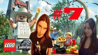 LEGO Jurassic World Gameplay Walkthrough 100% Part 7: InGen Arrival Story Mode 2 Player Co-op