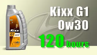 Kixx G1 0w30 GF-5 (Hyundai, 120 hours)