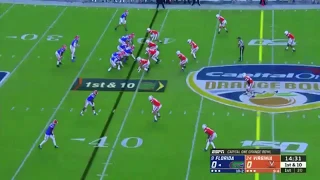 Lamical Perine 61-yd TD Run | #9 Florida vs. #24 Virginia 2019