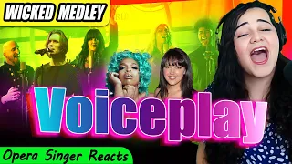 Opera Singer Reacts to Voiceplay - Wicked A Cappella Medley | Ft. Rachel Potter & Emoni Wilkins