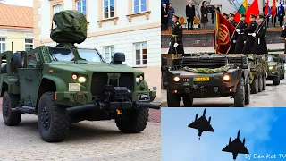 NATO Military in Vilnius (Lithuania celebrates 20 years in NATO)