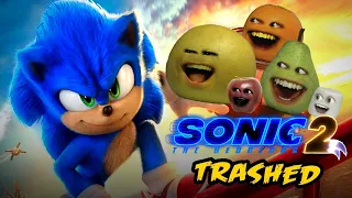 Annoying Orange - Sonic the Hedgehog 2 TRAILER TRASHED!!! @eganimation442