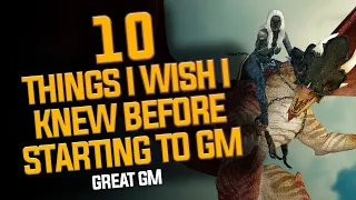 10 Things I Wish I Knew Before Starting as a GM