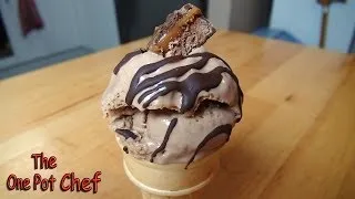 Mars Bar Ice Cream | One Pot Chef