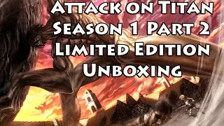 Attack on Titan Part 2 Limited Edition Unboxing