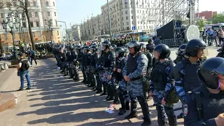 #ОнНамНеЦарь Пушкинская площадь Москва 5 мая 2018 г.