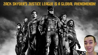 "IT'S A GLOBAL PHENOMENON" Zack Snyder's Justice League is A Global Phenomenon