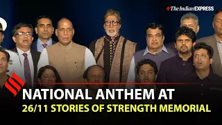 National Anthem at 26/11 Stories of Strength Memorial