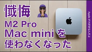 【懺悔】結局M2 Pro Mac miniを使わなくなってしまった・予備機サブ機選びは難しい