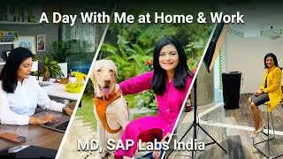 A Day In The Life of Sindhu Gangadharan| Daily Routine of SAP Labs India MD | Day of Chief Executive
