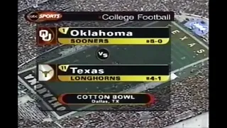 2003 #1 Oklahoma vs #11 Texas No Huddle