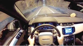 Tunnel POV: Range Rover Sport SVR w/ CRAZY Exhaust!