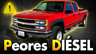 Las PEORES PICKUP DIÉSEL V8 (Fallas Costosas y DIFÍCILES) (PT1)