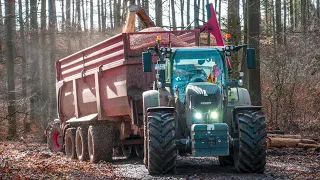 FENDT ACTION IM WALD! 🔥 Mehrere LU´s im Einsatz!