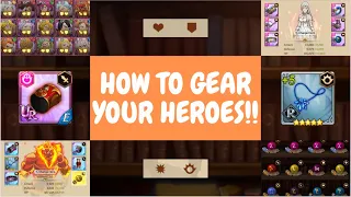 7DS Grand Cross - GIVE THIS EQUIPMENT TO THESE HEROES!! (Gearing Your Heroes Guide)