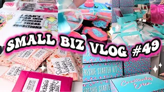 Work With Me Small Business Vlog #49 Making Freshie Molds, Shirts, Digital Designs, + Packing Orders