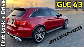 2020 AMG GLC 63 SUV Drive Review 4K | BRUTAL AMG Exhaust Sound 💥