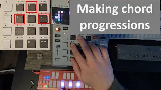 Chord shapes & chord progressions on the EP-133 K.O. II (Music Theory Part 1)