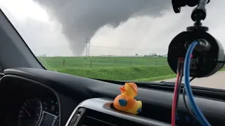 Chasing the Johnson County Iowa tornado (5/24/19)