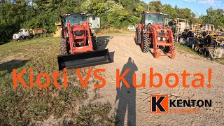 Kioti VS Kubota! New HX1151 vs Kubota M6-111 Walkaround