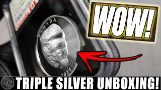 Multi Package SILVER Unboxing! Must See Silver Coins!