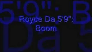 Royce Da 5'9": Boom (remix)