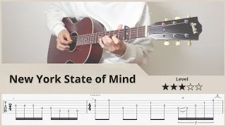 【TAB】New York State of Mind - Billy Joel - FingerStyle Guitar ソロギター【タブ】