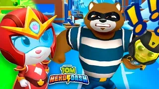 Talking Tom Hero Dash - Super Angela -  Walkthrough Gameplay (Android, iOS)