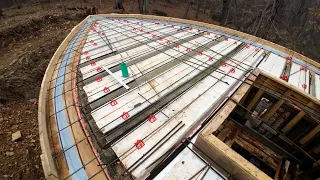 ICF Concrete Floor - Forming and Rebar 99% Complete! - Episode 2
