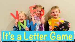 A B C Hunt and Race!!! Who finds the most letters? #scavengerhunts #kids #familyvlog #alphabet