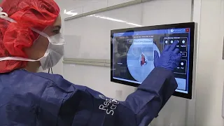 Intraoperative Wide-Field Optical Coherence Tomography Scanning Process