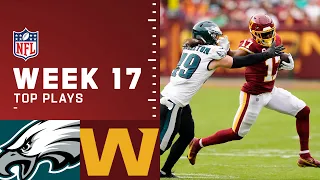 Washington's Top Plays in Week 17 vs. Eagles | Washington Football Team