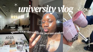 weekly uni vlog | spend some days with me as a uni student in Belfast x