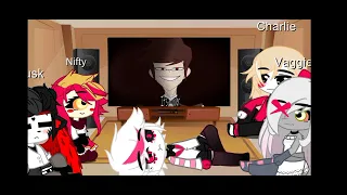 Hazbin Hotel react to Alastor :)