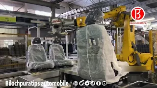 volkswagen car seat The whole process of manufacturing
