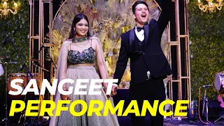 Stunning Sangeet Performance - Bride, Groom, Family and Friends | Bollywood Style