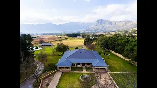 Lifestyle farm in Franschhoek