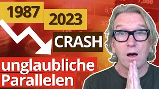 Crash 1987 vs. Oktober 2023: Beunruhigende Parallelen