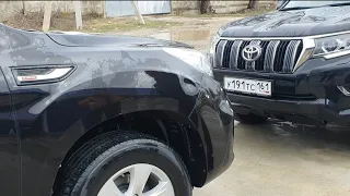 Prado 150 vs Haval H9  офроад, замеры часть 1.