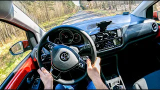 2021 Volkswagen UP! (1.0 65 HP) | POV Test Drive #751 Joe Black