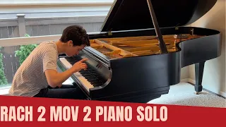 Piano Solo - Rachmaninoff Piano Concerto No. 2, Mov. 2 | Charlie Albright