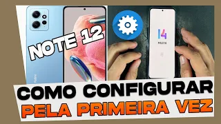 Como Configurar o Xiaomi Redmi Note 12 Pela Primeira Vez