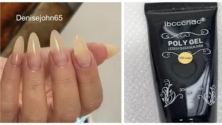 FAKE NATURAL Looking Nails Made W/ CHEAP AliExpress Polygel  - Try It !